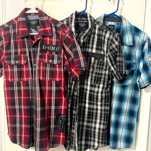 Mens Harley Davidson slim fit shirts
